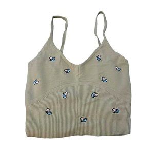 green mushroom crop top pacsun